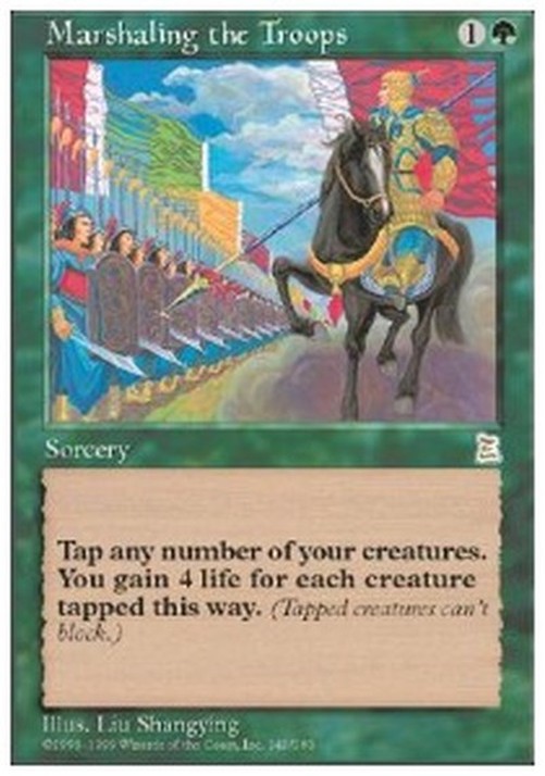 Magic: The Gathering Marshaling the Troops