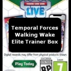 Pokemon Live Code Card (Walking Wake Elite Trainer Box)