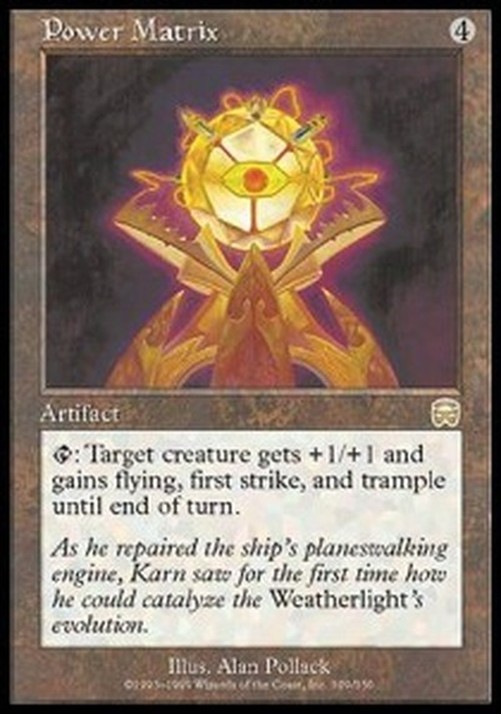 Magic: The Gathering Power Matrix