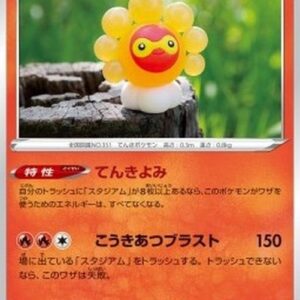 Pokemon Castform Sunny Form Japanese