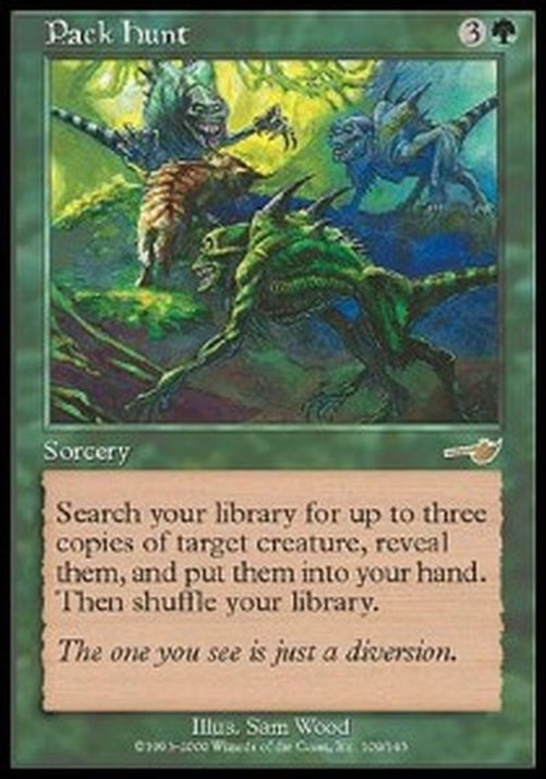 Magic: The Gathering Pack Hunt