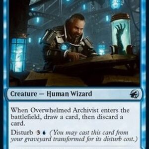 Magic: The Gathering Overwhelmed Archivist // Archive Haunt