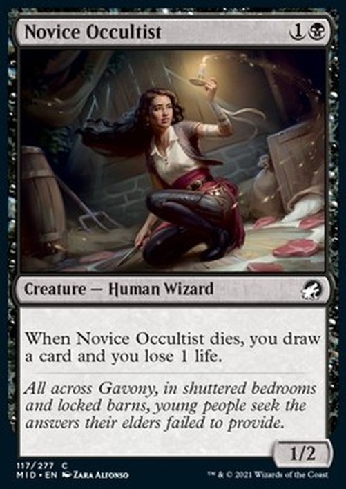 Magic: The Gathering Novice Occultist