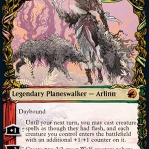 Magic: The Gathering Arlinn, the Pack's Hope // Arlinn, the Moon's Fury (V.2)