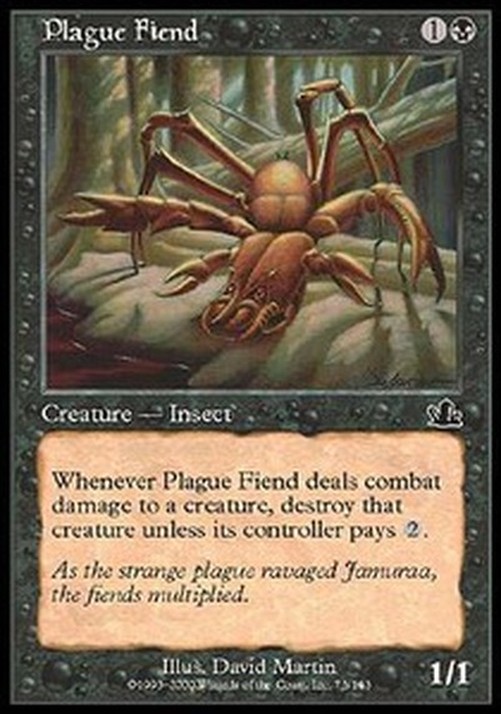Magic: The Gathering Plague Fiend
