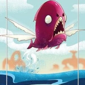 Magic: The Gathering Fish Token (Blue 1/1 Can't be blocked)