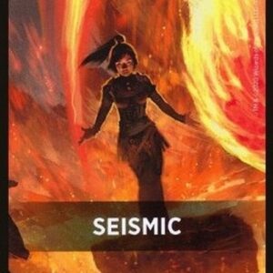 Magic: The Gathering Jumpstart Pack Summary Card: Seismic