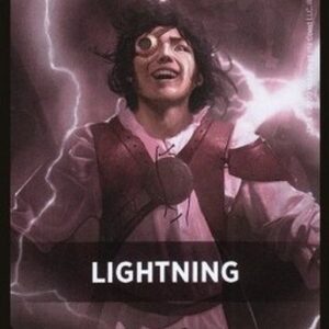 Magic: The Gathering Jumpstart Pack Summary Card: Lightning