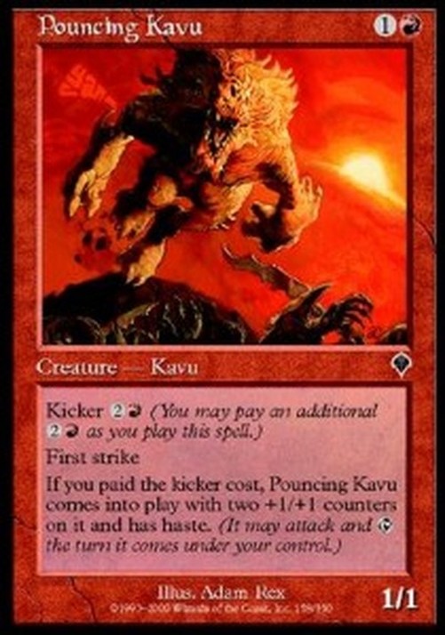 Magic: The Gathering Pouncing Kavu