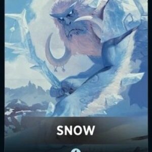 Magic: The Gathering Jumpstart Pack Summary Card: Snow