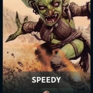 Magic: The Gathering Jumpstart Pack Summary Card: Speedy