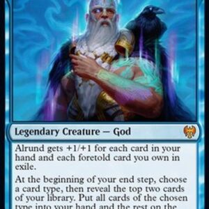Magic: The Gathering Alrund, God of the Cosmos // Hakka, Whispering Raven