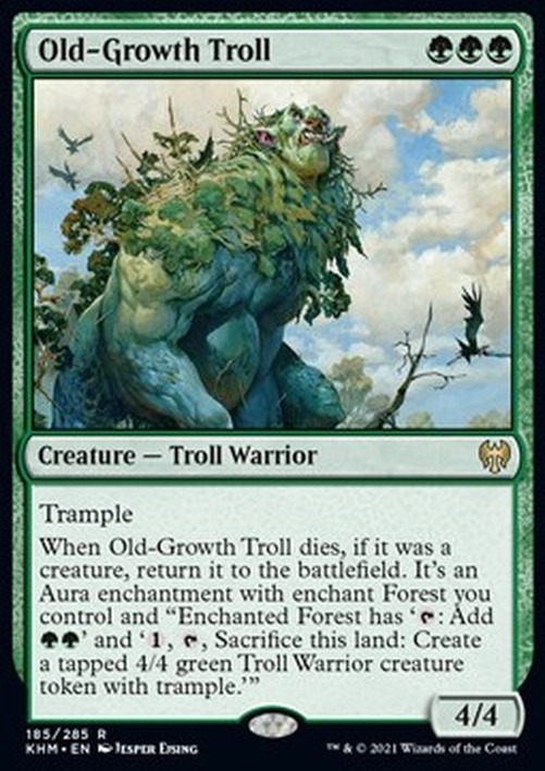 Magic: The Gathering Old-Growth Troll