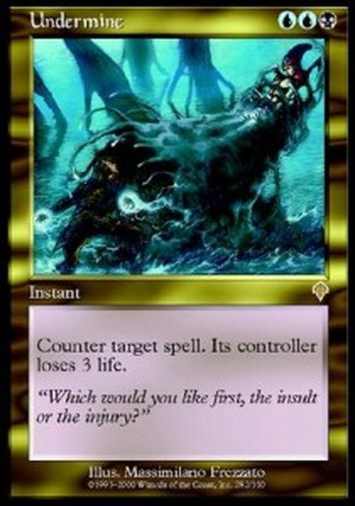 Magic: The Gathering 8JAF Undermine