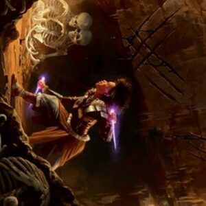 Magic: The Gathering Art Series: Dogged Pursuit (V.2)