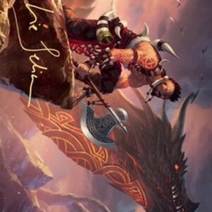 Magic: The Gathering Art Series: Dragonkin Berserker (V.2)