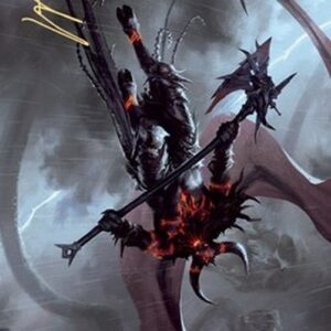 Magic: The Gathering Art Series: Burning-Rune Demon (V.2)