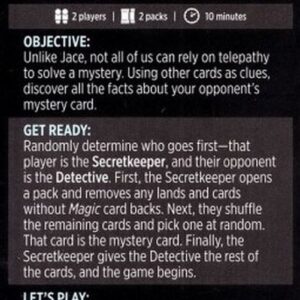 Magic: The Gathering Magic Minigame: Booster Sleuth