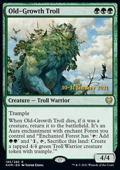 Magic: The Gathering Old-Growth Troll (V.1)