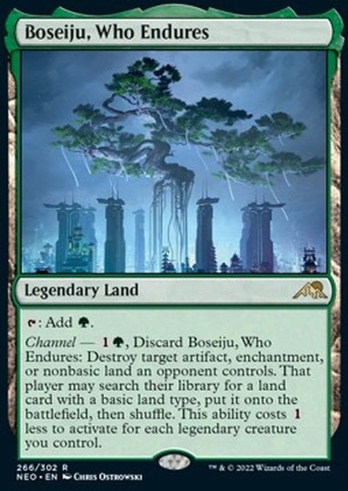 Magic: The Gathering Boseiju, Who Endures