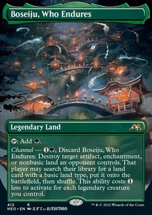 Magic: The Gathering Boseiju, Who Endures (V.2)