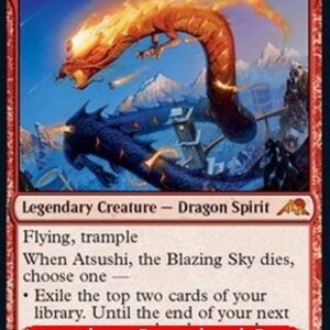 Magic: The Gathering Atsushi, the Blazing Sky (V.3)