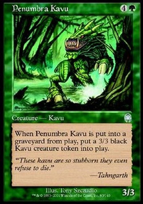 Magic: The Gathering Penumbra Kavu
