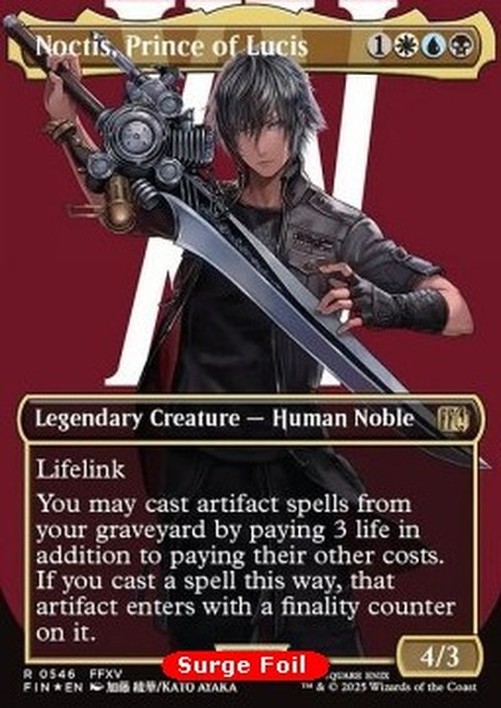 Magic: The Gathering Noctis, Prince of Lucis (V.3)