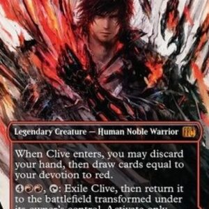 Magic: The Gathering Clive, Ifrit's Dominant // Ifrit, Warden of Inferno (V.1)