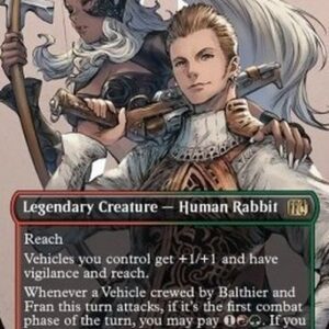 Magic: The Gathering Balthier and Fran (V.4)