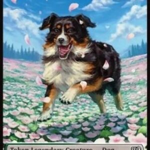 Magic: The Gathering Angelo Token (GW 1/1) // Darkstar Token (WB 2/2)