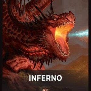 Magic: The Gathering Beginner Box Theme Card: Inferno