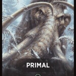 Magic: The Gathering Beginner Box Theme Card: Primal