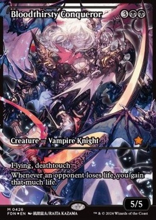 Magic: The Gathering Bloodthirsty Conqueror (V.3)