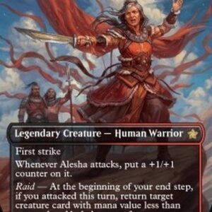 Magic: The Gathering Alesha, Who Laughs at Fate (V.2)
