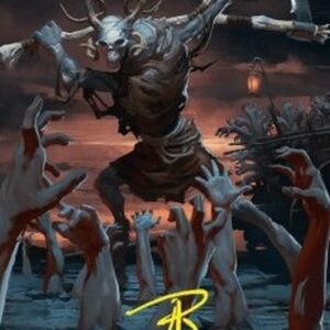 Magic: The Gathering Art Series: Abyssal Harvester (V.2)