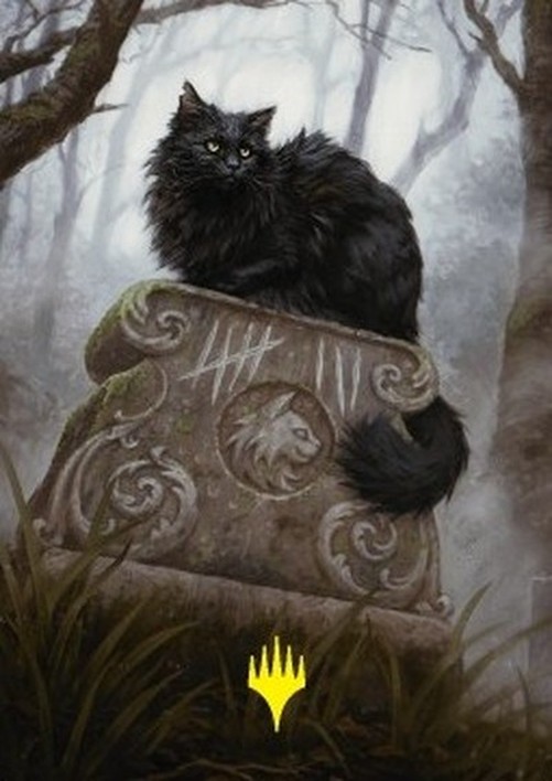 Magic: The Gathering Art Series: Nine-Lives Familiar (V.4)