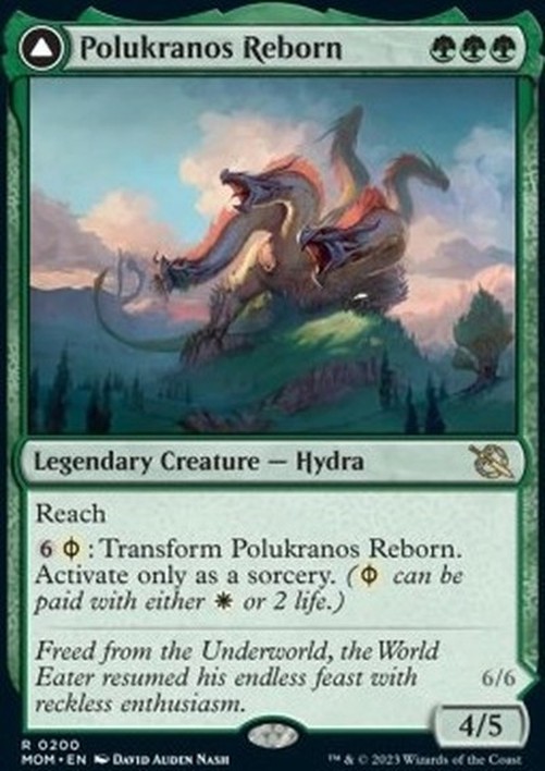 Magic: The Gathering Polukranos Reborn // Polukranos, Engine of Ruin
