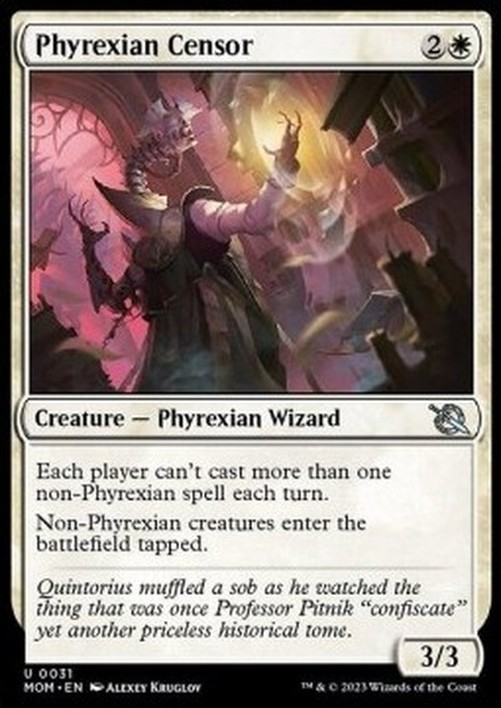 Magic: The Gathering Phyrexian Censor