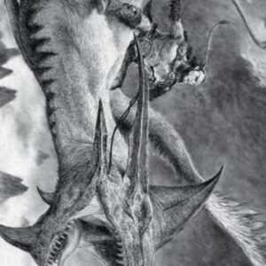 Magic: The Gathering Art Series: Zurgo and Ojutai (V.2)