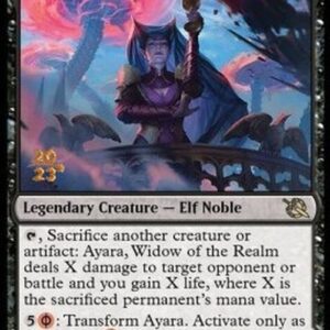 Magic: The Gathering Ayara, Widow of the Realm // Ayara, Furnace Queen (V.1)