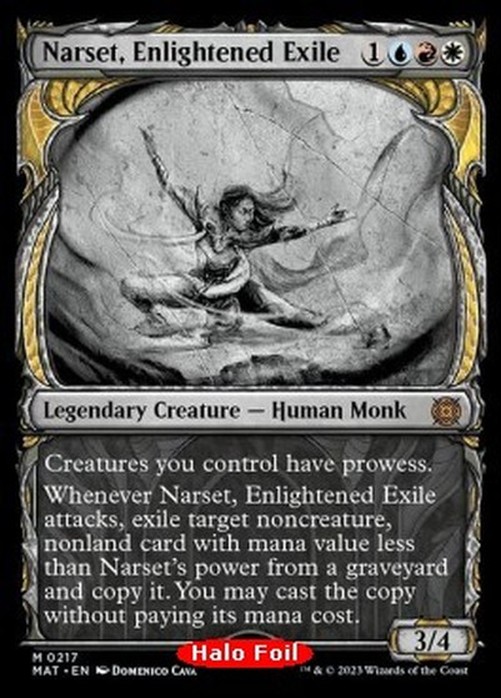 Magic: The Gathering Narset, Enlightened Exile (V.4)