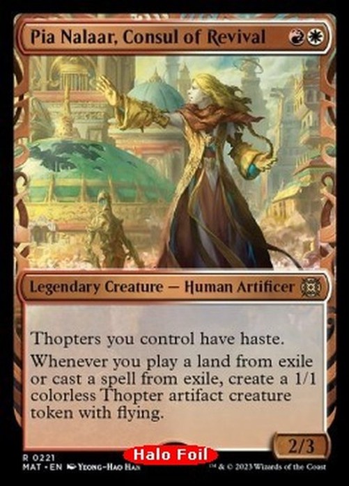 Magic: The Gathering Pia Nalaar, Consul of Revival (V.4)