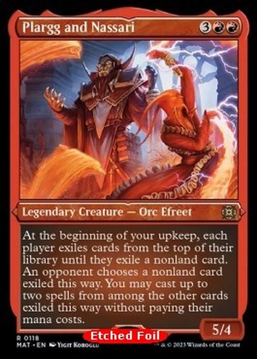 Magic: The Gathering Plargg and Nassari (V.2)