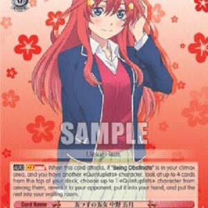 Weiß Schwarz 5HY/Youngest of the Quintuplets, Itsuki Nakano (V.2 - Super Rare)