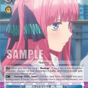 Weiß Schwarz 5HY/Important Charm, Nino Nakano (V.2 - Triple Rare)