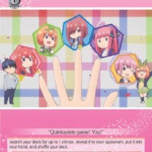 Weiß Schwarz 5HY/Quintuplets Game