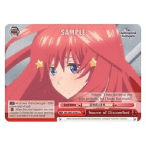 Weiß Schwarz 5HY/Source of Discomfort