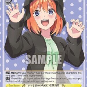 Weiß Schwarz 5HY/Always Prioritizing Others, Yotsuba Nakano (V.2 - Super Rare)