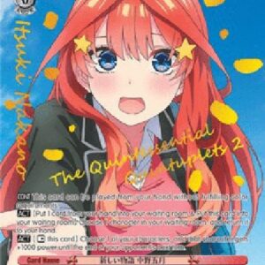 Weiß Schwarz 5HY/A New Story, Itsuki Nakano (V.2 - Super Rare)